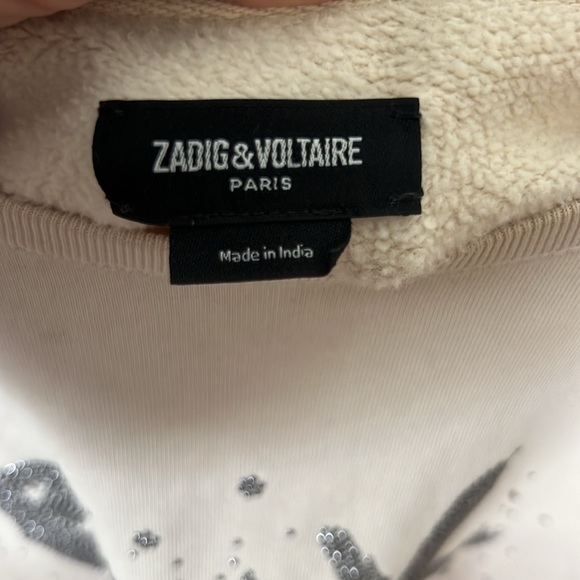 Zadig & Voltaire large rock n roll sweatshirt - Picture 3 of 5